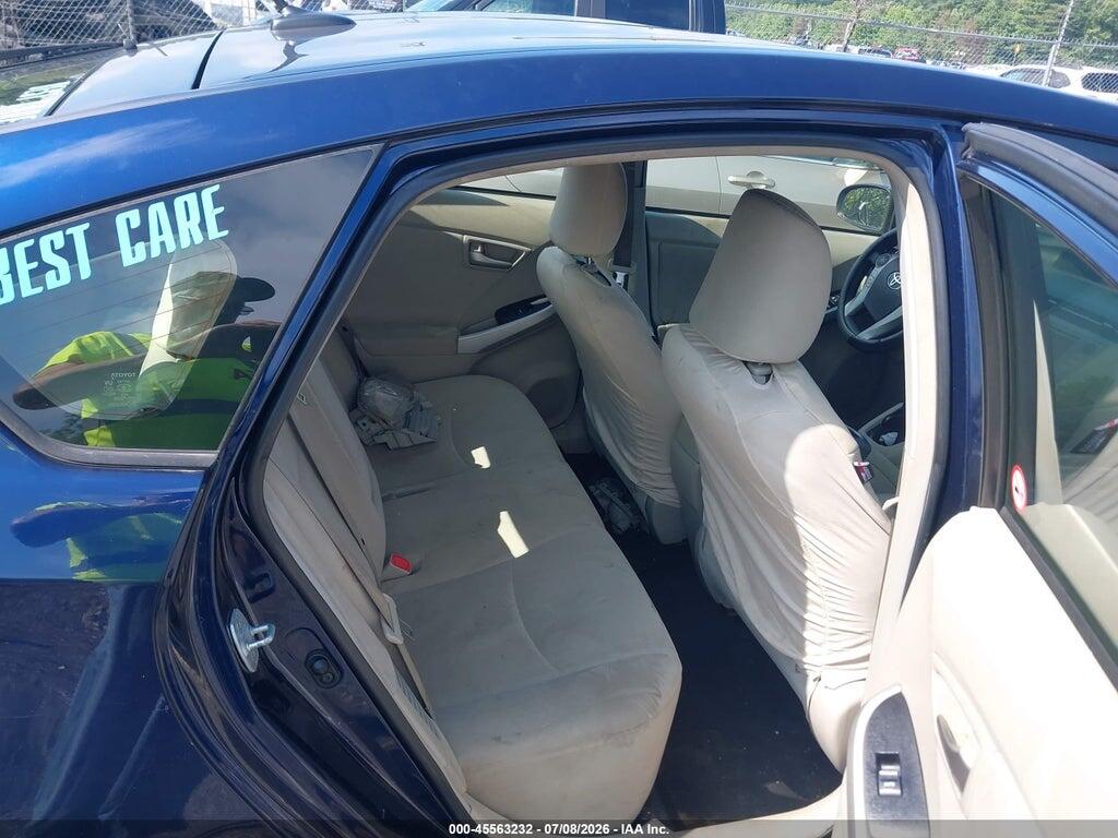 JTDKN3DU2D1732347 2013 TOYOTA PRIUS photo no. 8