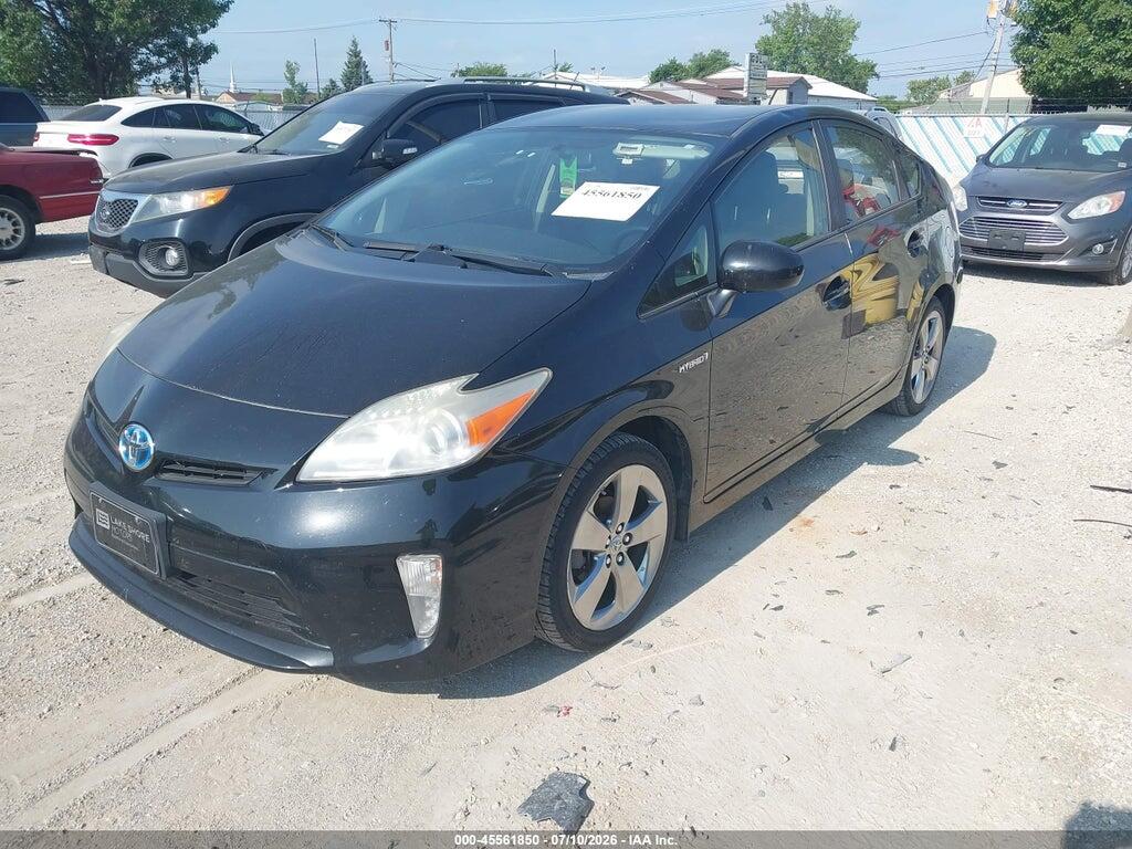JTDKN3DU2D1653017 2013 TOYOTA PRIUS photo no. 2