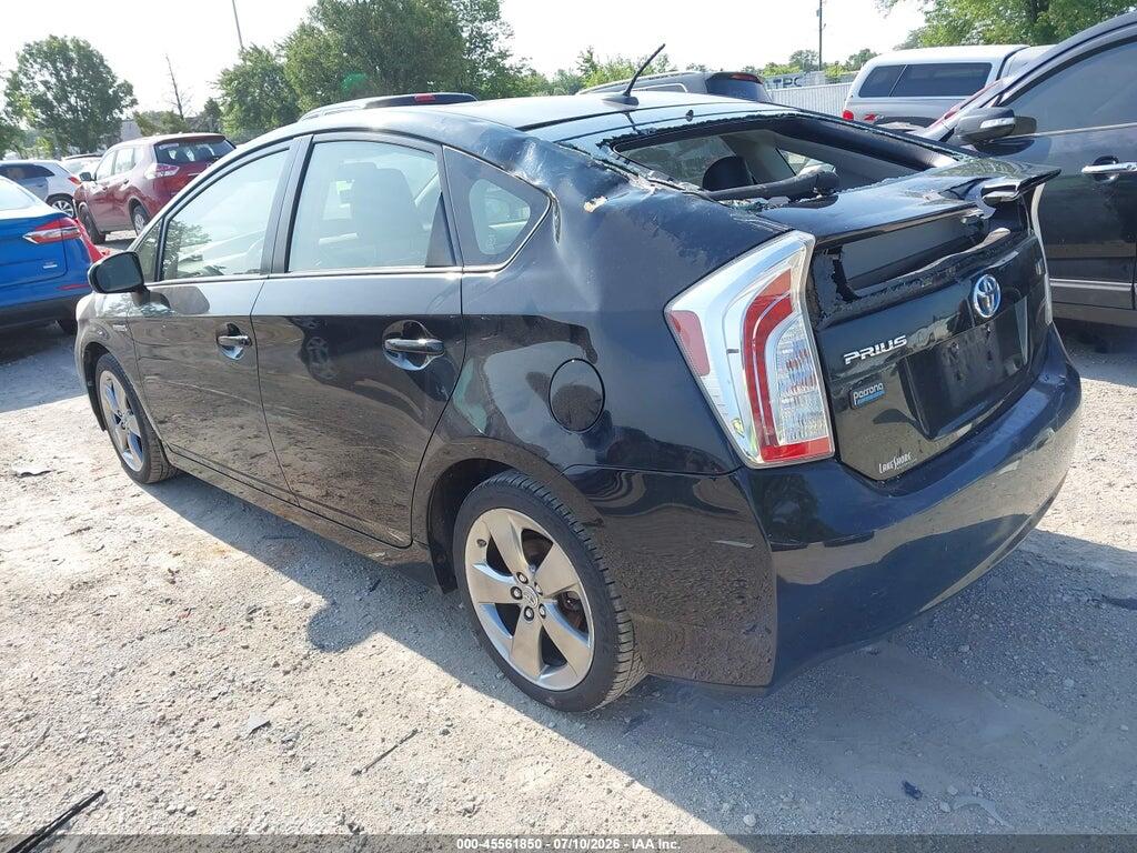 JTDKN3DU2D1653017 2013 TOYOTA PRIUS photo no. 3