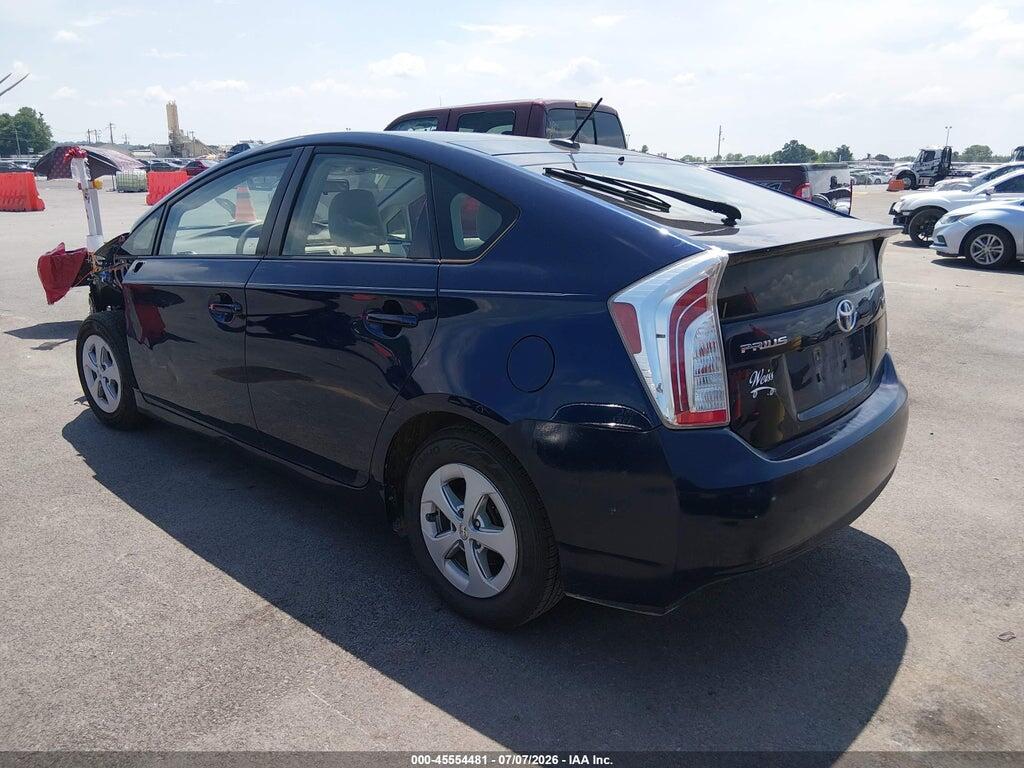 JTDKN3DU5D1623932 2013 TOYOTA PRIUS photo no. 3