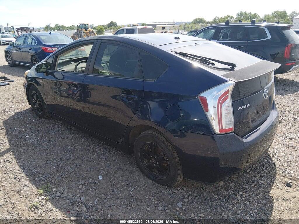 JTDKN3DU6D0352711 2013 TOYOTA PRIUS photo no. 3