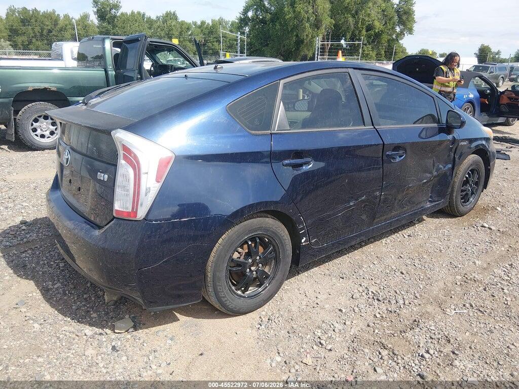 JTDKN3DU6D0352711 2013 TOYOTA PRIUS photo no. 4