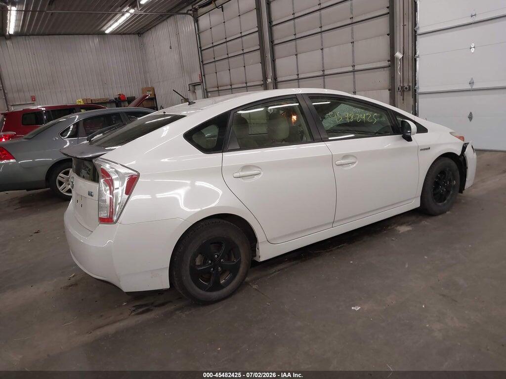 JTDKN3DU1D5591733 2013 TOYOTA PRIUS photo no. 4