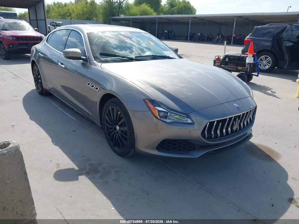 2019 MASERATI QUATTROPORTE ZAM56YPA9K1335249