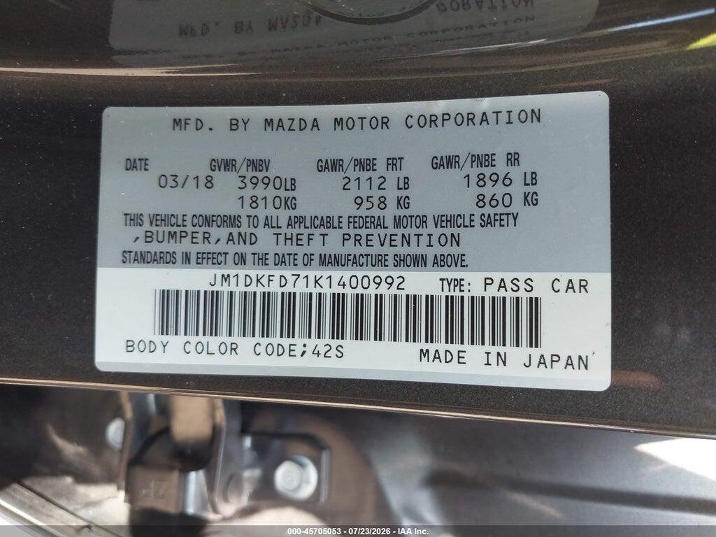 JM1DKFD71K1400992 2019 MAZDA CX-3 photo no. 9