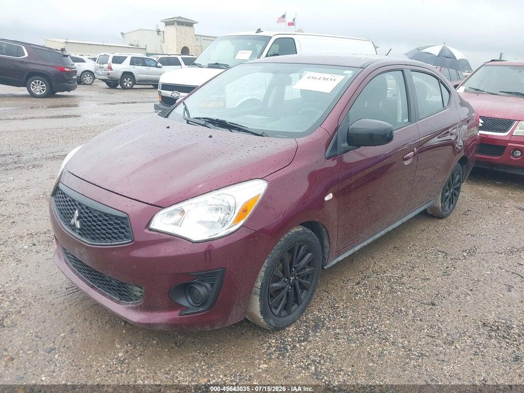 ML32F4FJ3LHF09445 2020 MITSUBISHI MIRAGE G4 photo no. 2