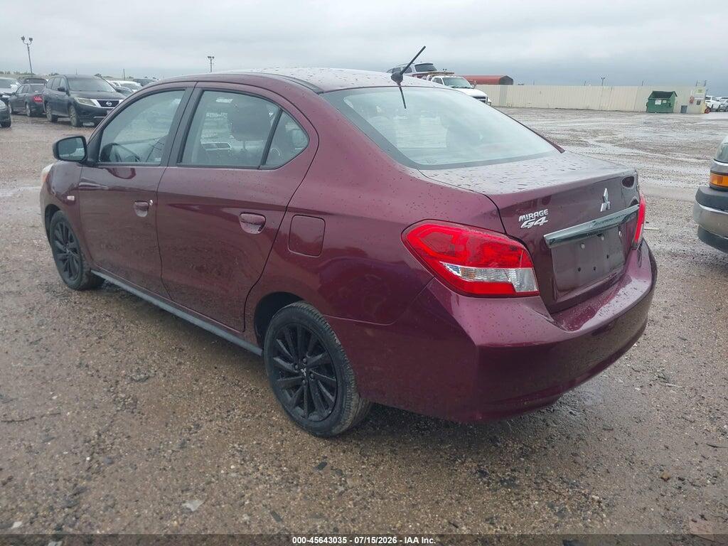 ML32F4FJ3LHF09445 2020 MITSUBISHI MIRAGE G4 photo no. 3