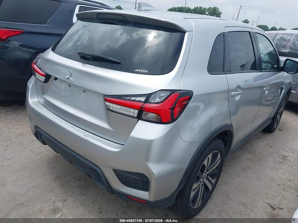 JA4AR3AUXLU018025 2020 MITSUBISHI OUTLANDER SPORT photo no. 4