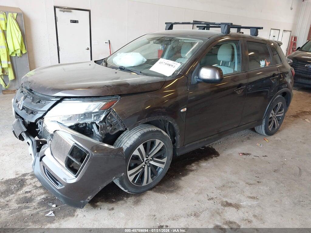 JA4AP3AU6LU013247 2020 MITSUBISHI OUTLANDER SPORT photo no. 2