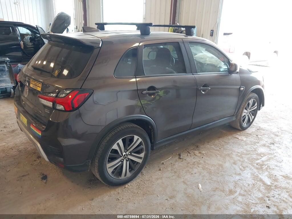 JA4AP3AU6LU013247 2020 MITSUBISHI OUTLANDER SPORT photo no. 4