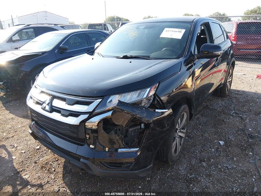 JA4AP4AU2LU006205 2020 MITSUBISHI OUTLANDER SPORT photo no. 2
