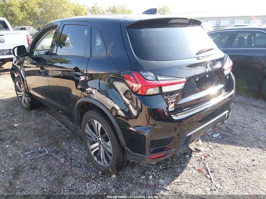 JA4AP4AU2LU006205 2020 MITSUBISHI OUTLANDER SPORT photo no. 3