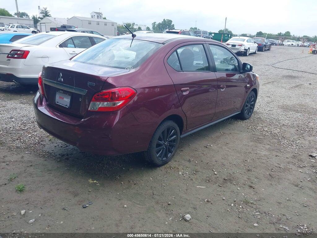 ML32F4FJ8LHF06198 2020 MITSUBISHI MIRAGE G4 photo no. 4