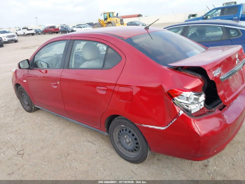 ML32F3FJ0LHF02706 2020 MITSUBISHI MIRAGE G4 photo no. 3
