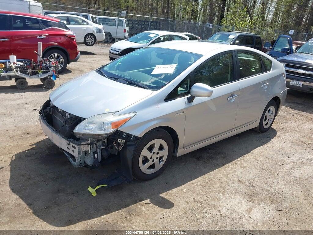 JTDKN3DU3D5625123 2013 TOYOTA PRIUS photo no. 2