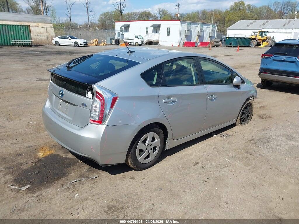 JTDKN3DU3D5625123 2013 TOYOTA PRIUS photo no. 4