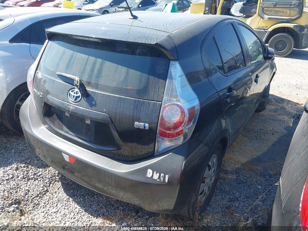 JTDKDTB32D1556428 2013 TOYOTA PRIUS C photo no. 4