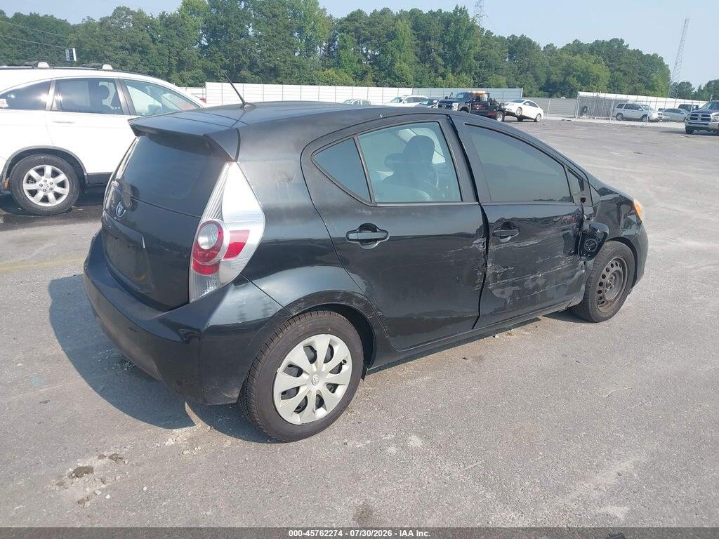 JTDKDTB3XD1537691 2013 TOYOTA PRIUS C photo no. 4