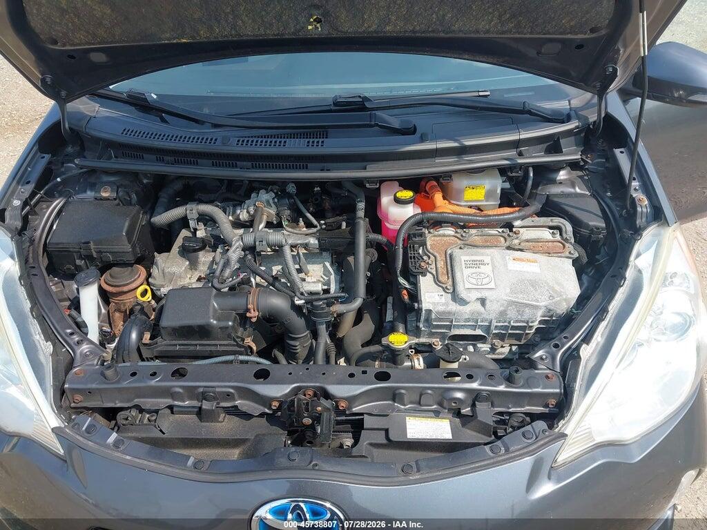 JTDKDTB32D1535403 2013 TOYOTA PRIUS C photo no. 10