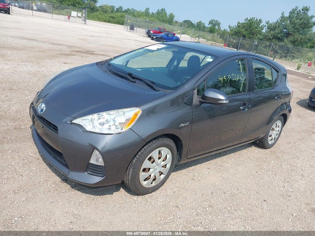 JTDKDTB32D1535403 2013 TOYOTA PRIUS C photo no. 2