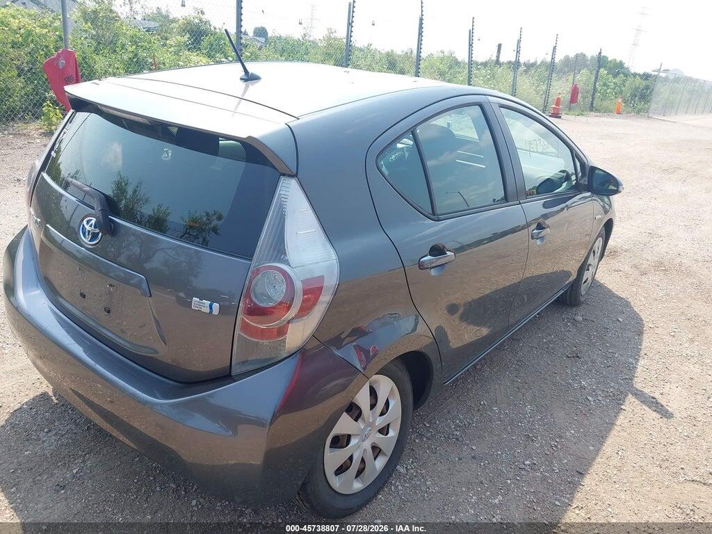 JTDKDTB32D1535403 2013 TOYOTA PRIUS C photo no. 4
