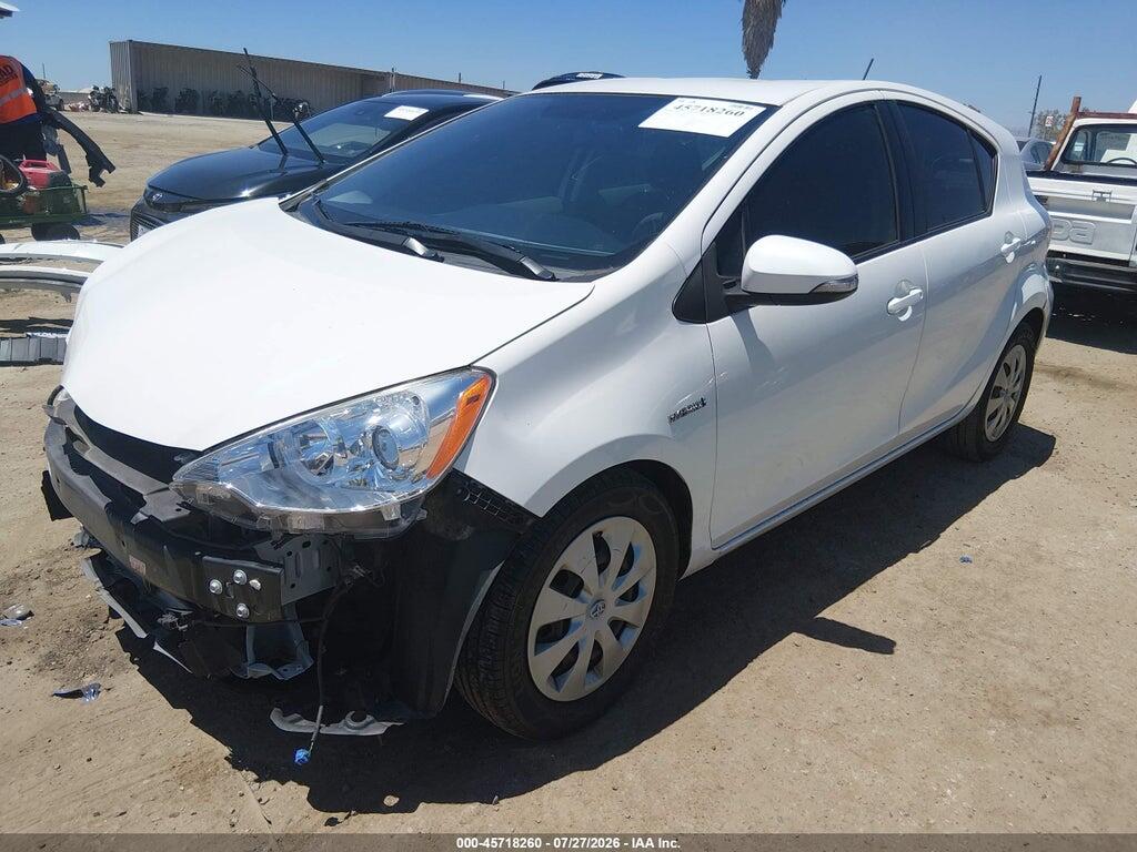 JTDKDTB35D1036871 2013 TOYOTA PRIUS C photo no. 2