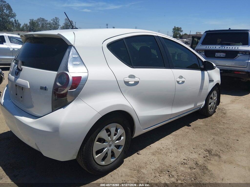 JTDKDTB35D1036871 2013 TOYOTA PRIUS C photo no. 4