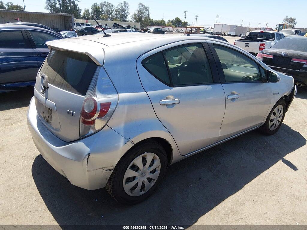 JTDKDTB36D1546954 2013 TOYOTA PRIUS C photo no. 4