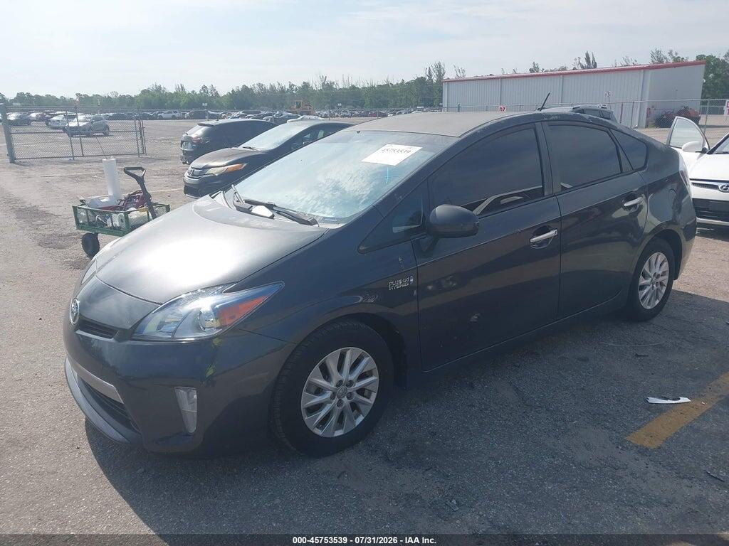 JTDKN3DP5D3038945 2013 TOYOTA PRIUS PLUG-IN photo no. 2