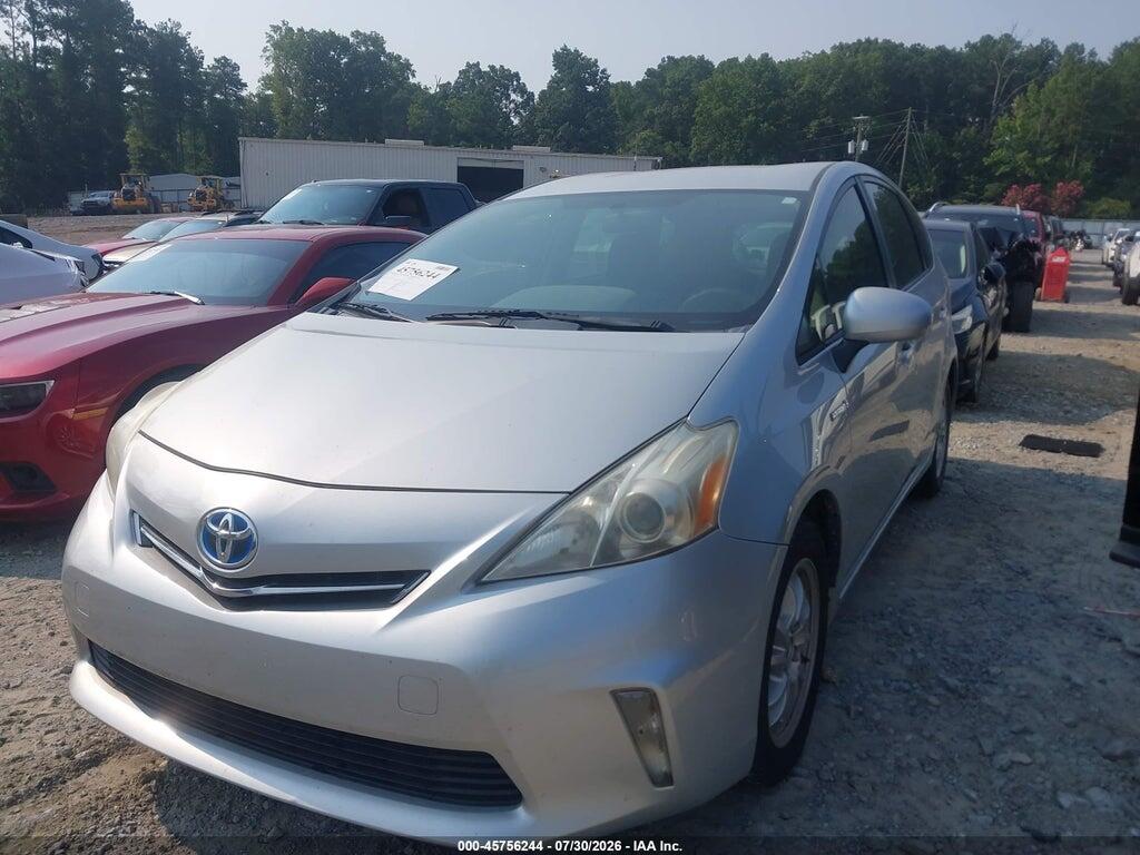 JTDZN3EU3D3251332 2013 TOYOTA PRIUS V photo no. 2