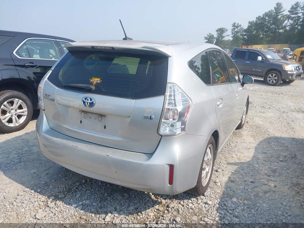 JTDZN3EU3D3251332 2013 TOYOTA PRIUS V photo no. 4