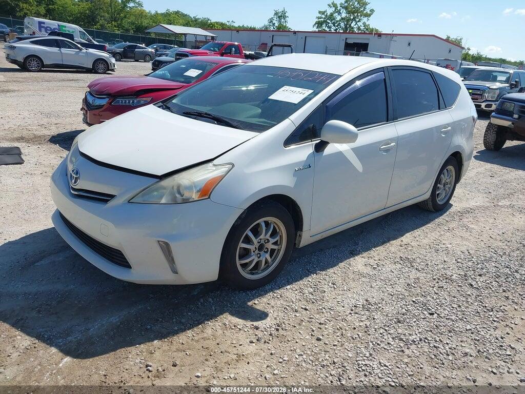 JTDZN3EU0D3278293 2013 TOYOTA PRIUS V photo no. 2