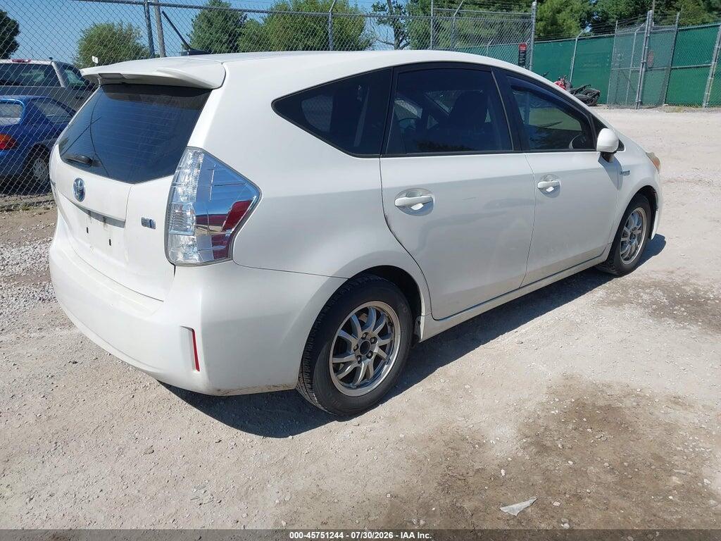JTDZN3EU0D3278293 2013 TOYOTA PRIUS V photo no. 4