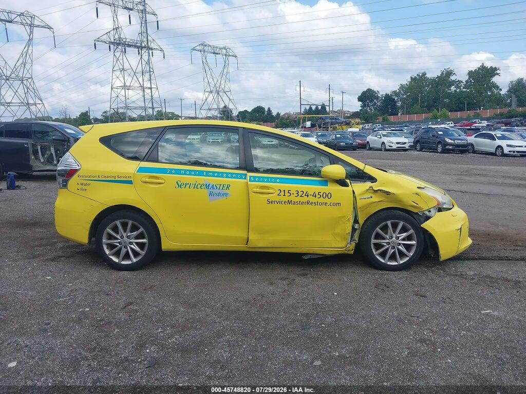 JTDZN3EUXD3199360 2013 TOYOTA PRIUS V photo no. 12