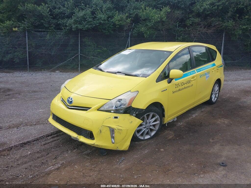 JTDZN3EUXD3199360 2013 TOYOTA PRIUS V photo no. 2