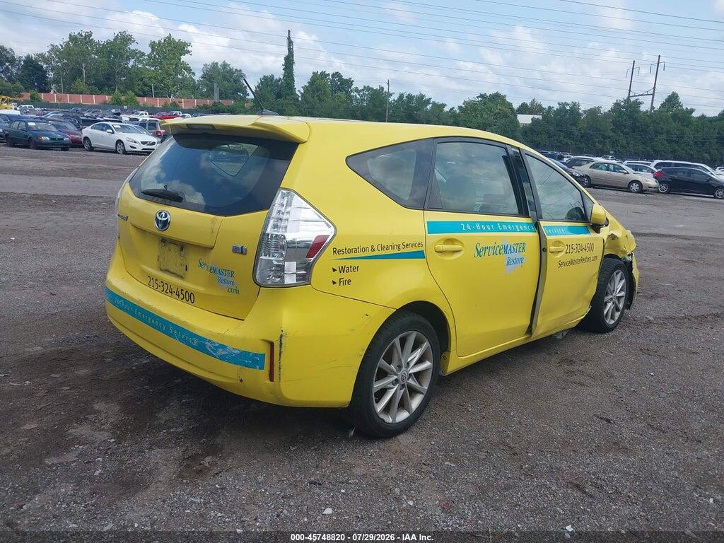 JTDZN3EUXD3199360 2013 TOYOTA PRIUS V photo no. 4