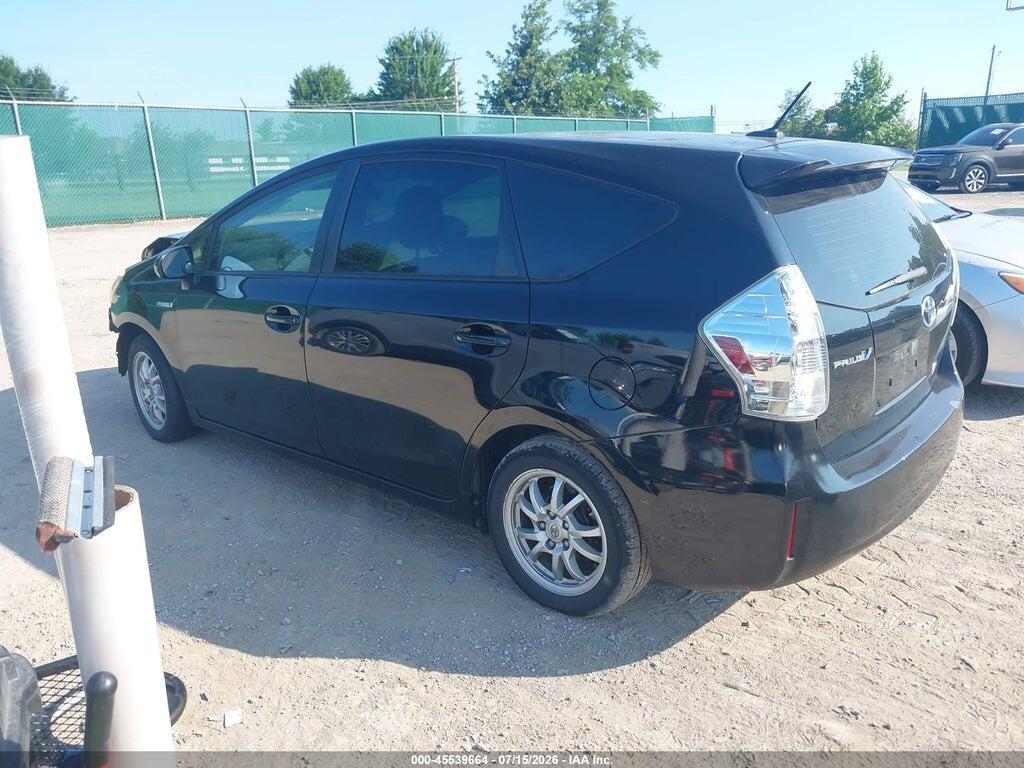JTDZN3EU8D3199261 2013 TOYOTA PRIUS V photo no. 3