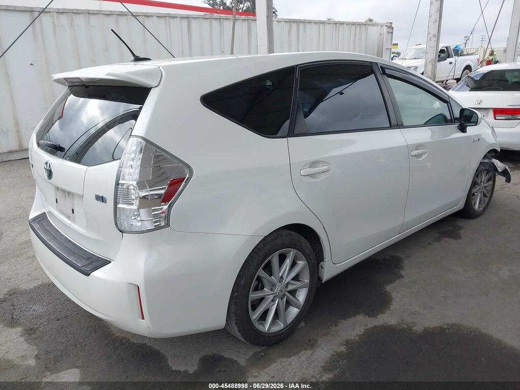 JTDZN3EU0D3198590 2013 TOYOTA PRIUS V photo no. 4