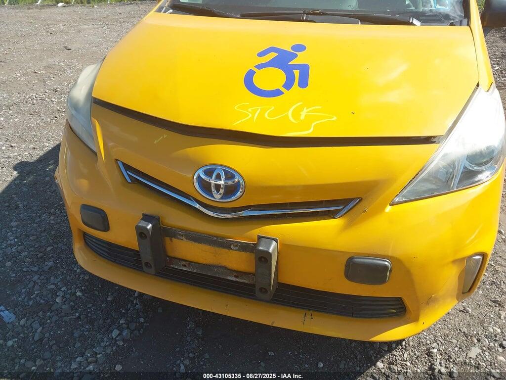 JTDZN3EU3D3187132 2013 TOYOTA PRIUS V photo no. 6