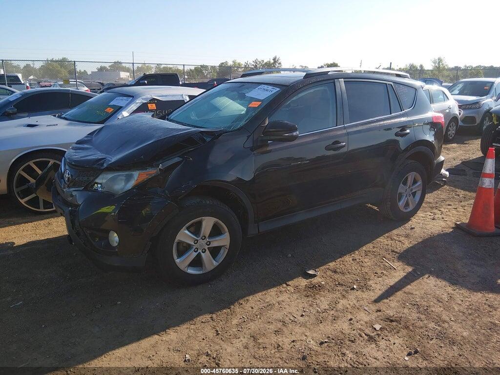 2T3WFREV0DW055907 2013 TOYOTA RAV4 photo no. 2