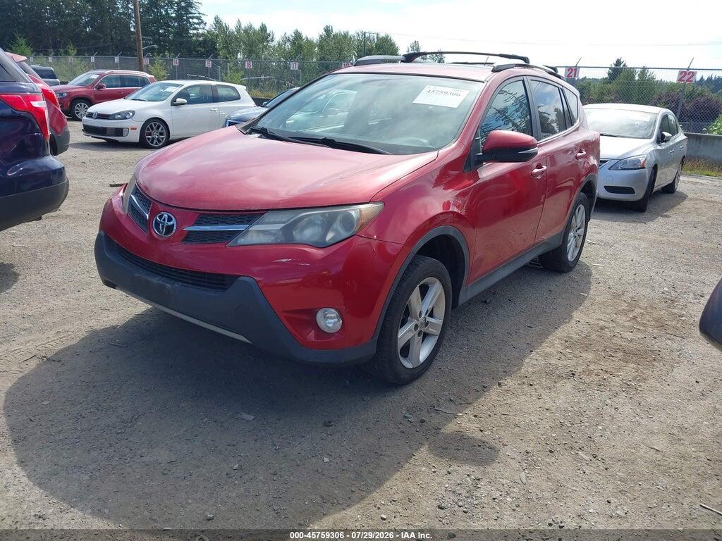 2T3DFREV0DW080376 2013 TOYOTA RAV4 photo no. 2