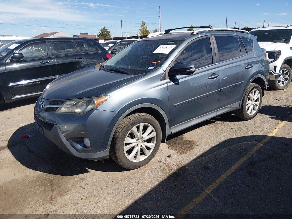 2T3DFREV4DW063449 2013 TOYOTA RAV4 photo no. 2