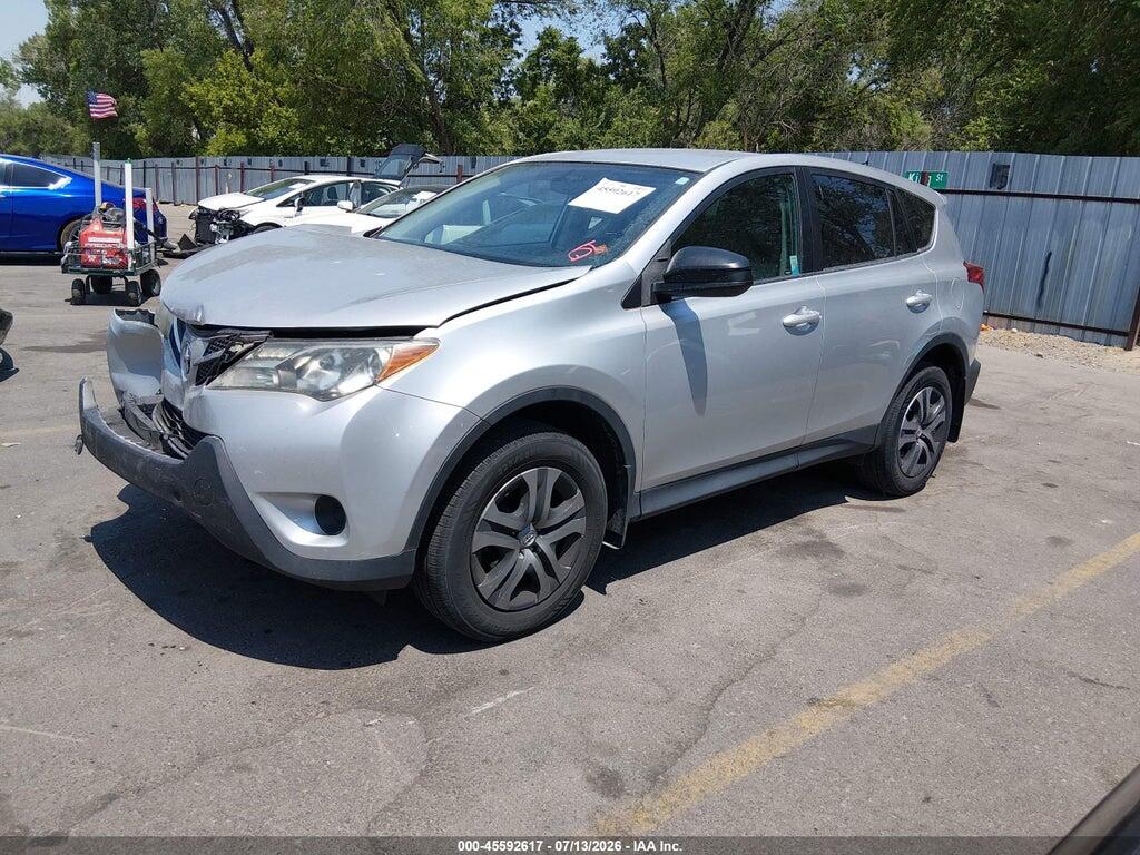 2T3BFREV4DW030278 2013 TOYOTA RAV4 photo no. 2