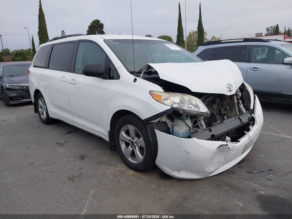 5TDKK3DC2DS323476 2013 TOYOTA SIENNA photo no. 1