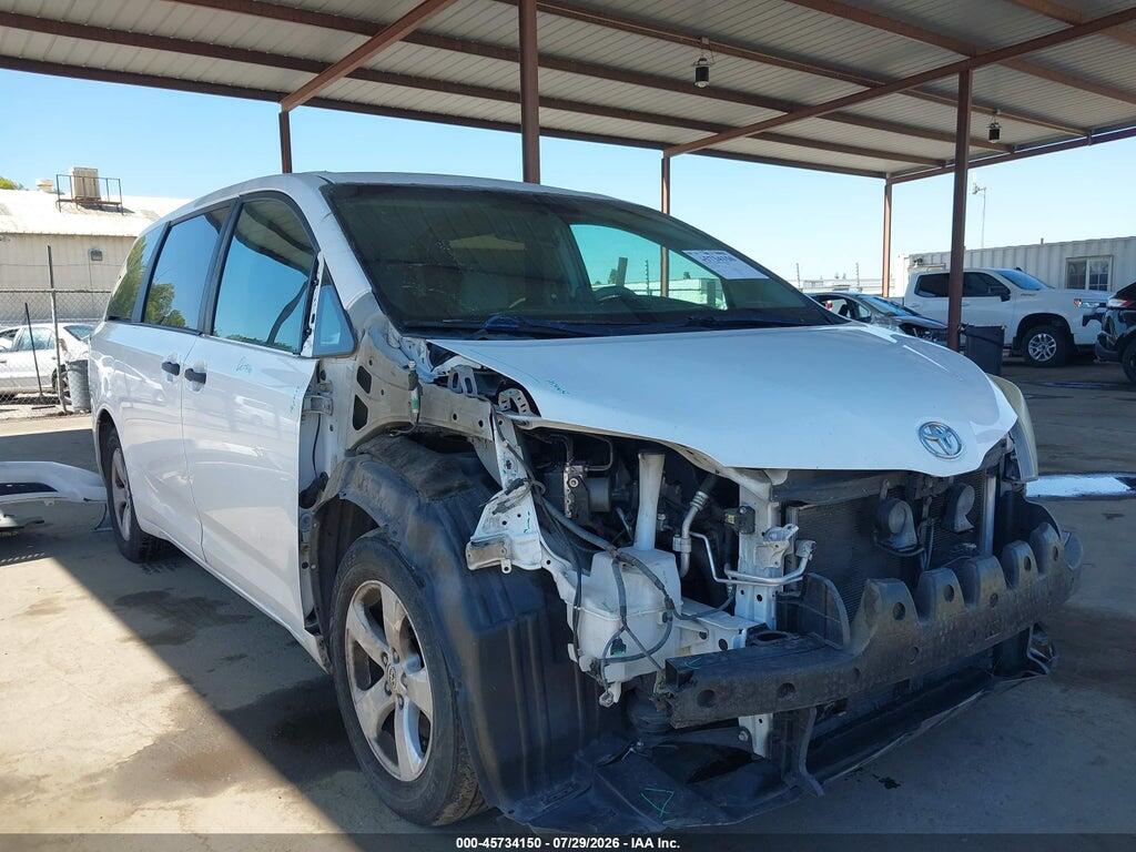 5TDZK3DC1DS298973 2013 TOYOTA SIENNA photo no. 1