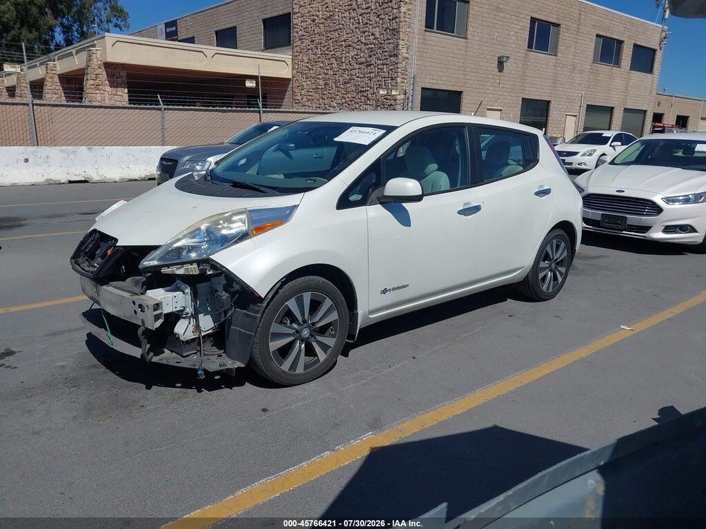 1N4AZ0CP5FC332676 2015 NISSAN LEAF photo no. 2