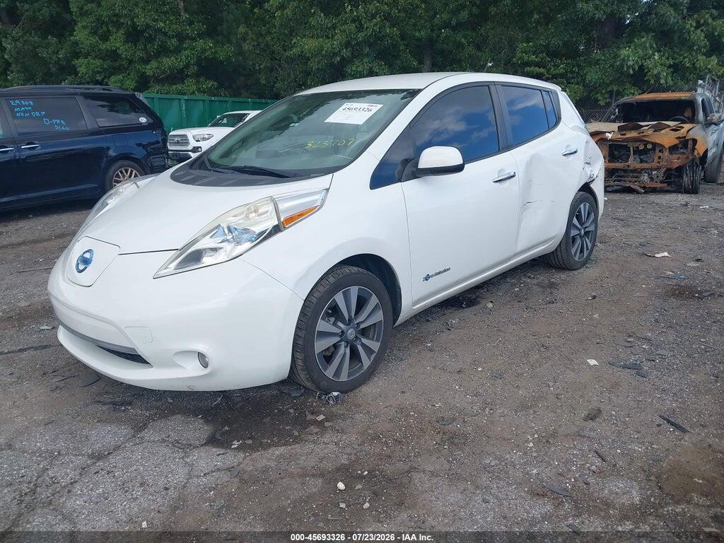 1N4AZ0CP0FC323707 2015 NISSAN LEAF photo no. 2