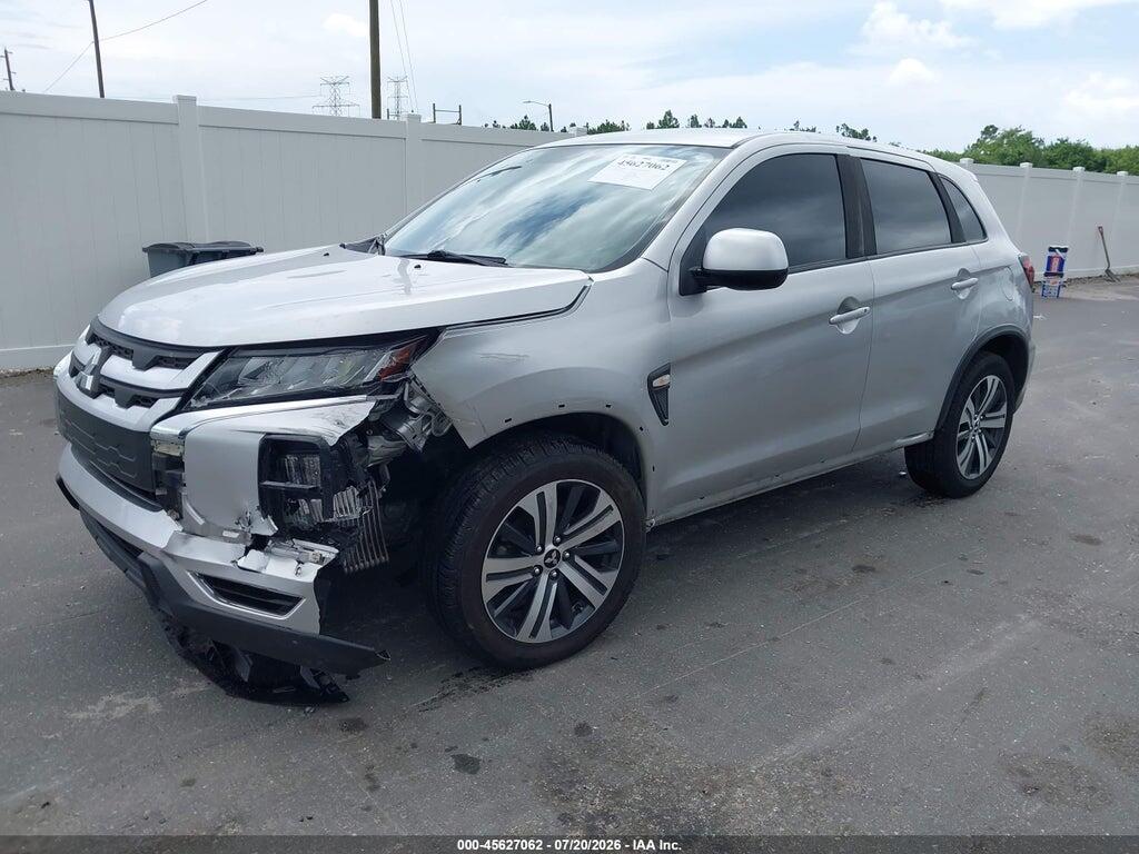 JA4AR3AU0LU025663 2020 MITSUBISHI OUTLANDER SPORT photo no. 2