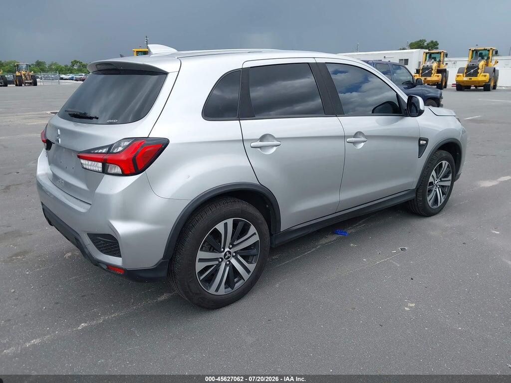 JA4AR3AU0LU025663 2020 MITSUBISHI OUTLANDER SPORT photo no. 4