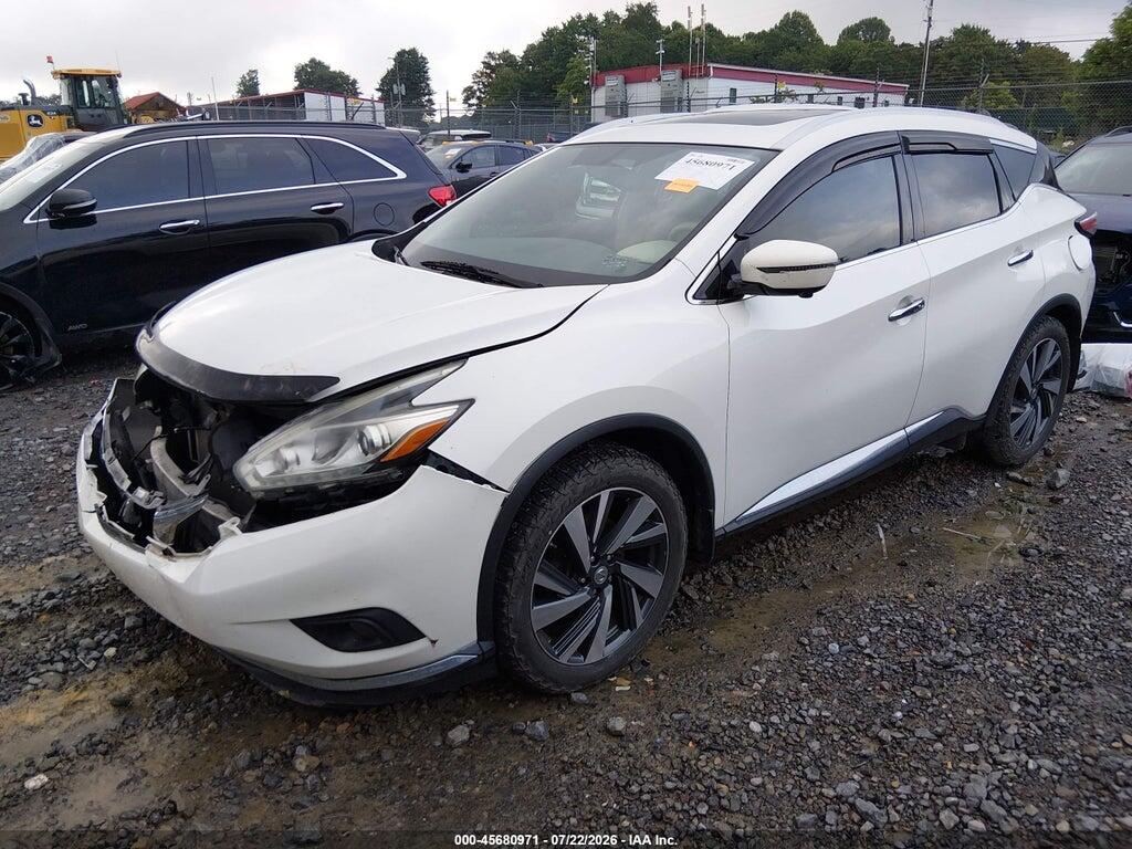 5N1AZ2MH7FN289584 2015 NISSAN MURANO photo no. 2
